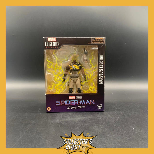 (IN STOCK) Marvel Legends Series Spider-Man No Way Home Marvel’s Electro Action Figure