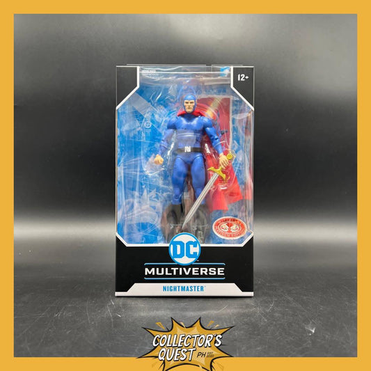(IN STOCK) Mcfarlane DC Multiverse 7in- Nightmaster (Shadowpact)(Platinum) Action Figure