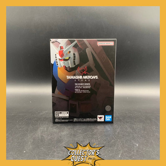 (IN STOCK) Bandai Robot Spirits Tamashii Nations Store Exclusive RX-78-2 Gundam Real Marking Action Figure