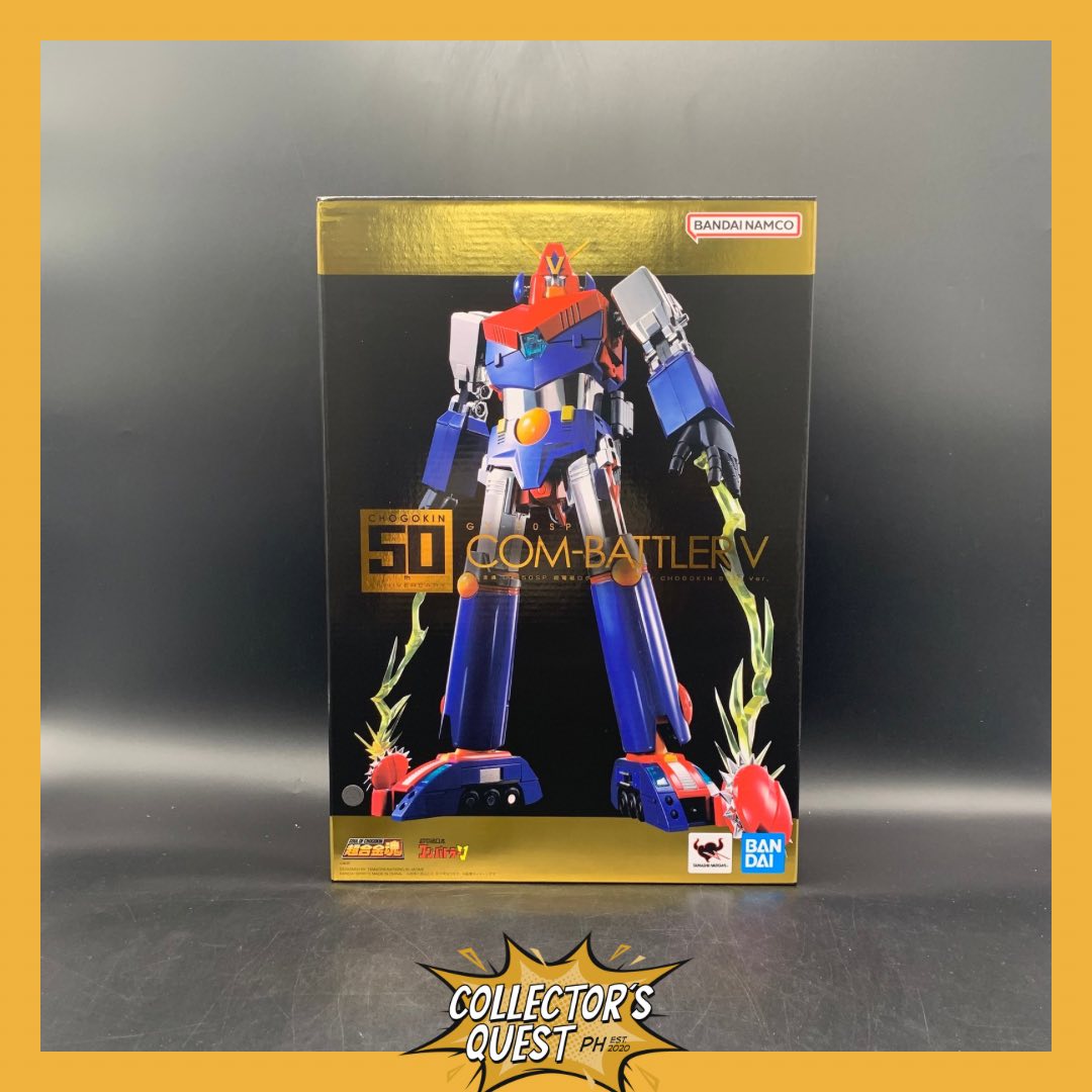 (IN STOCK) Bandai Soul Of Chogokin GX-50SP Com-Battler V 50th Anniversary Version