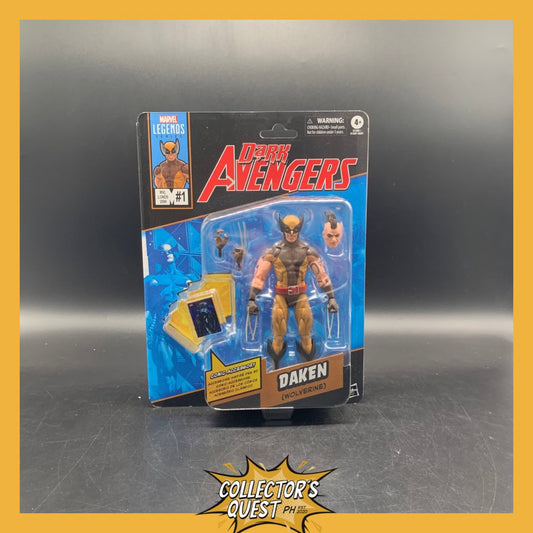 (IN STOCK) Marvel Legends Mini Comic Series Daken (Wolverine), Dark Avengers #1 Figure