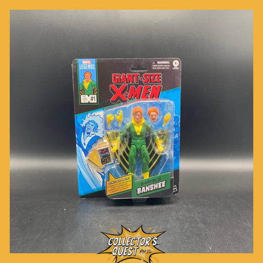 (IN STOCK) Marvel Legends Mini Comic Series Banshee, Giant-Size X-Men #1 Figure