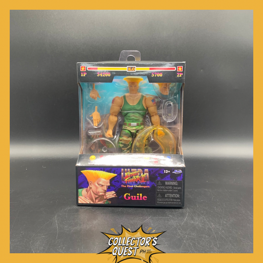 (IN STOCK) JADA TOYS Street Fighter Wave 3 Guile Action Figure