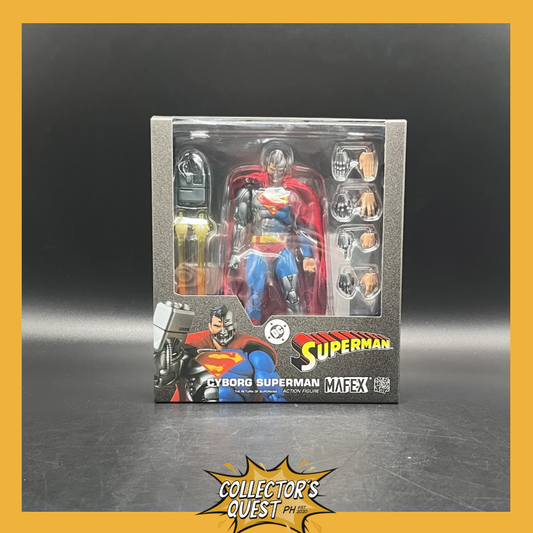(IN STOCK) MAFEX Superman Returns Cyborg Superman Action Figure