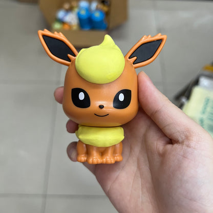 Pokemon Capchara Gachapon Eeveelutions Pikachu Eevee Vaporeon Piplup Dedenne Squirtle Jolteon etc
