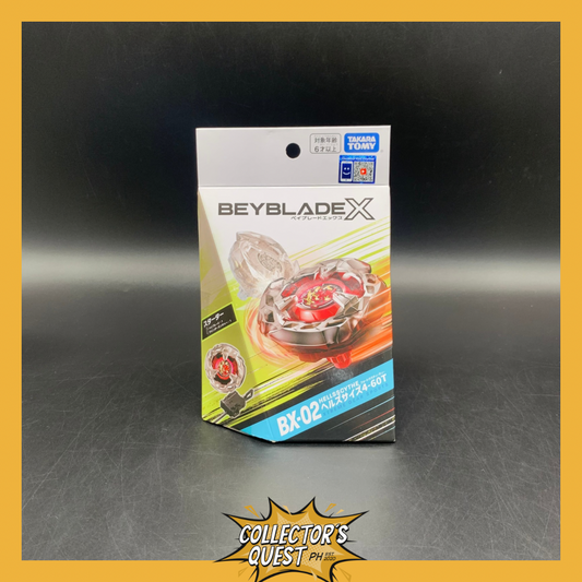 (IN STOCK) Beyblade X Starter BX-02 Hells Scythe 4-60T