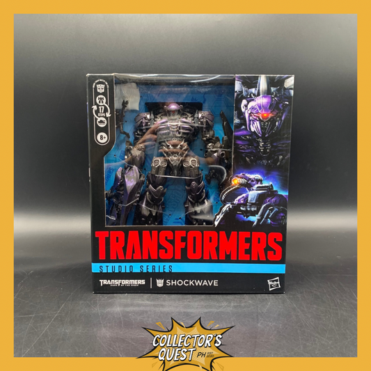 (IN STOCK) Transformers Studio Series Leader Class Dark of the Moon Shockwave Action Figure