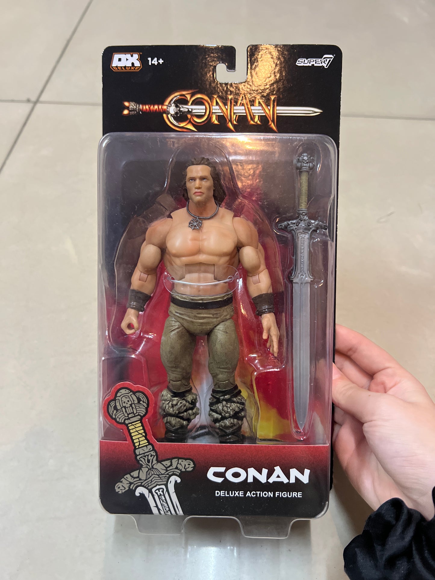 (IN STOCK) Super7 Conan The Barbarian Deluxe - Conan (Iconic Pose) Action Figure