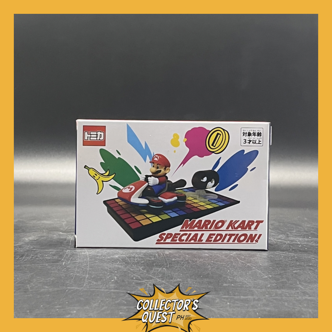 (IN STOCK) (Special Edition) Super Nintendo World Universal Studios Japan Exclusive Tomica Mario Kart Mario  Diecast Vehicle