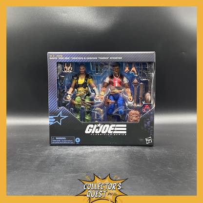 (IN STOCK) G.I. Joe Classified Series David Red Dog Taputapu & Varujan Taurus Ayvazyan Action Figure