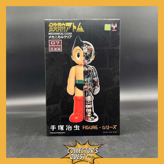 (IN STOCK) TZKA-007 Hung Hing Toys Astro Boy Collection Red Original Mechanical Clear Vinyl Figure