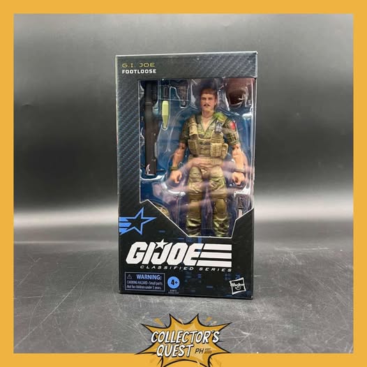 (IN STOCK) G.I. Joe Classified Series #156, Footloose Action Figure