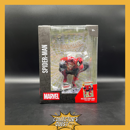(IN STOCK) Mcfarlane Toys Marvel Collection 1/6 Scale Spiderman (Spiderman #1) Posed Statue
