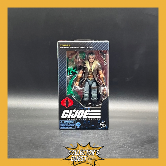 (IN STOCK) GI Joe Classified Series Richard "Crystal Ball" King Action Figure