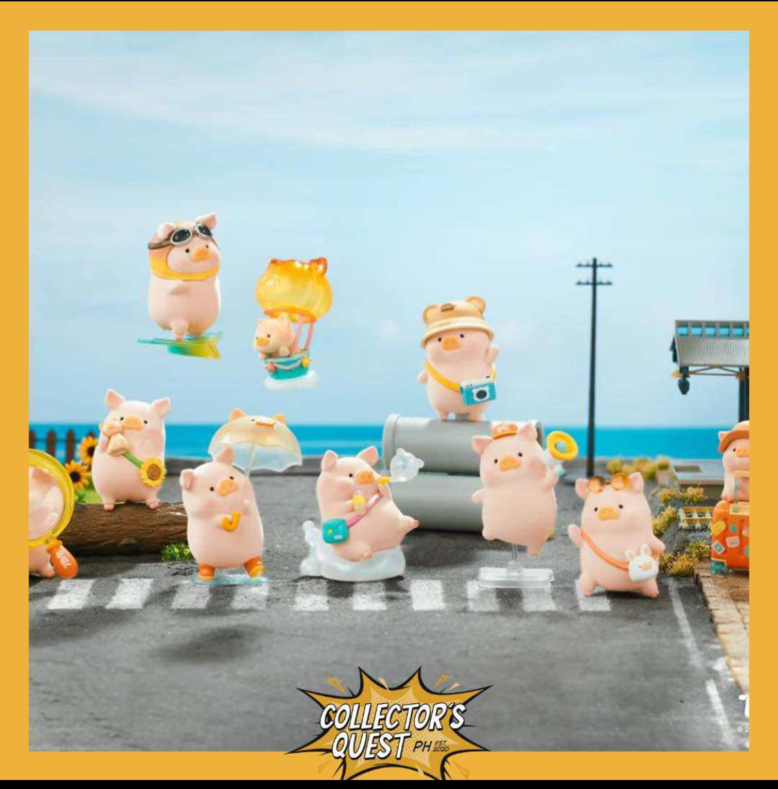 (IN STOCK) Toyzeroplus x Cici’s Story Lulu The Piggy Travel Blind Box Mini Figures