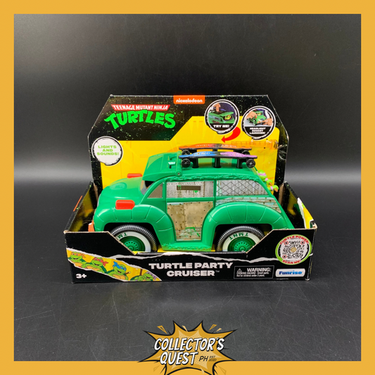 (IN STOCK) Teenage Mutant Ninja Turtles, Turtle Party Cruiser w/Lights and Sounds, Vintage Styling, Interactive Play,