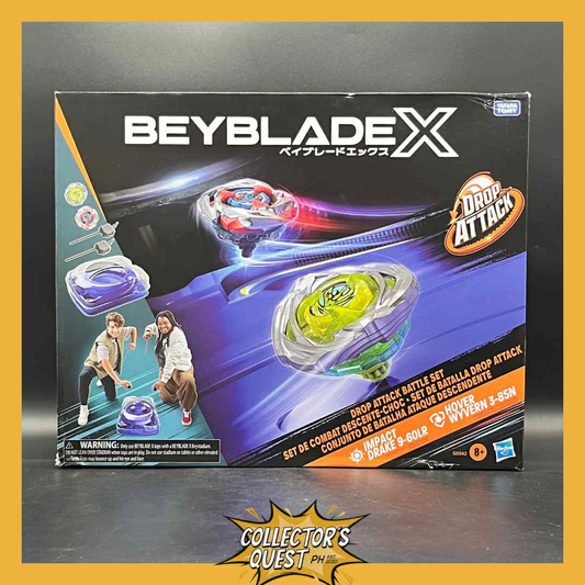 (IN STOCK) Beyblade X Impact Drake 9-60LR & Hover Wyvern 3-85N Drop Attack Battle Set
