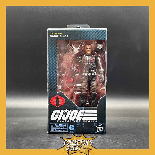 (IN STOCK) Gi Joe Classified Series Cobra Major Bludd Action Figure