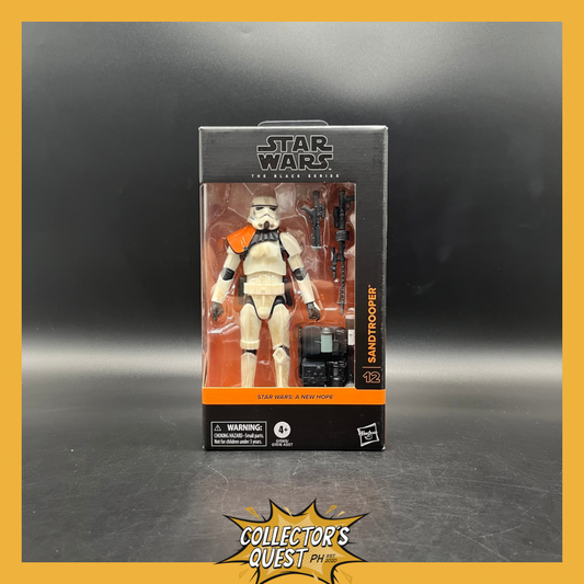 (IN STOCK) Star Wars The Black Series Sandtrooper Action Figure
