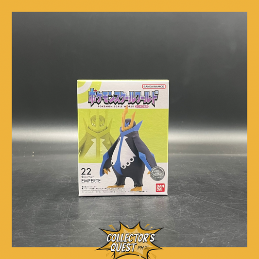 (IN STOCK) Bandai Pokemon Scale World Sinnoh Set Empoleon Figure