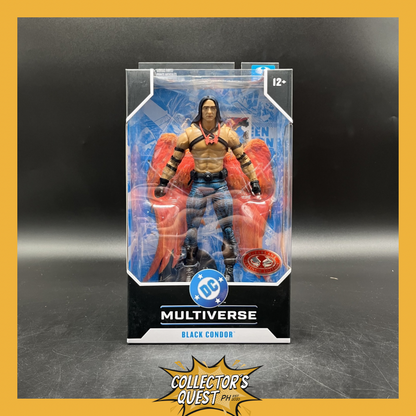 (IN STOCK) Mcfarlane DC MULTIVERSE 7IN - Black Condor (DC Classic) (Chase) Action Figure