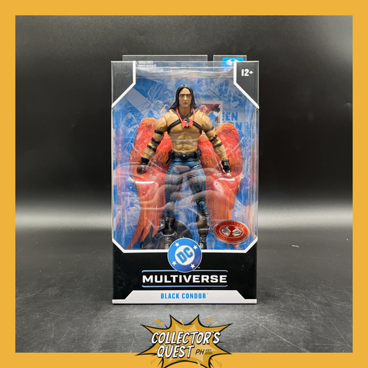 (IN STOCK) Mcfarlane DC MULTIVERSE 7IN - Black Condor (DC Classic) (Chase) Action Figure