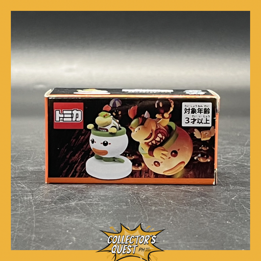 (IN STOCK) Super Nintendo World Universal Studios Japan Exclusive Tomica Bowser Jr. Koopa Clown Car Diecast Vehicle