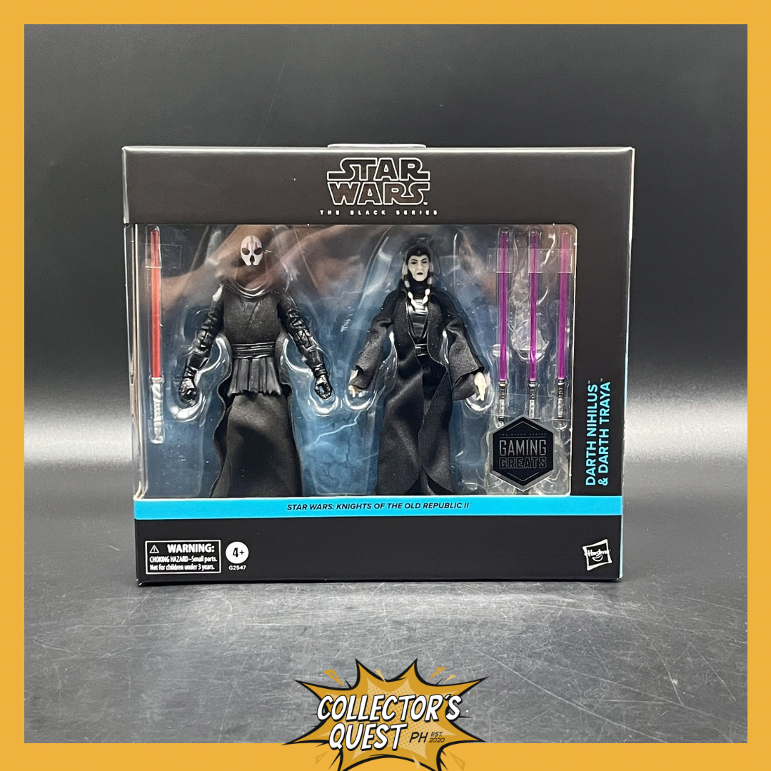 (IN STOCK) STAR WARS The Black Series Darth Nihilus & Darth Traya Action Figure