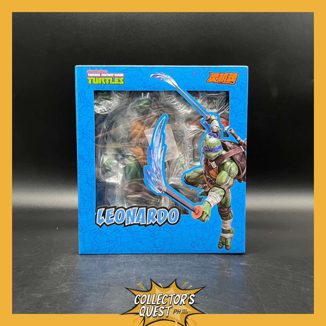 (IN STOCK) LINGJIHUN Ninja Turtles Series Leonardo Action Figure