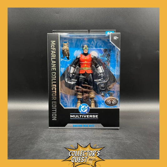 (IN STOCK) (PLATINUM) DC Mcfarlane Collector Edition 7in #48 Doctor Mid-nite Action Figure