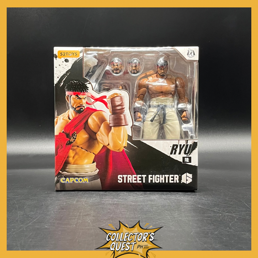 (IN STOCK) 52TOYS 1/12 Street Fighter 6 Ryu Action Figure