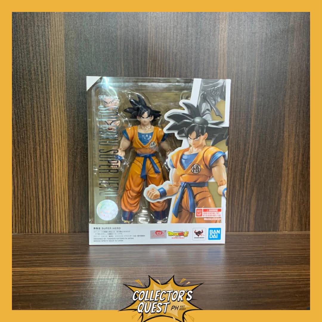 (IN STOCK) SHFiguarts Dragonball Z Son Goku Super Hero Action Figure