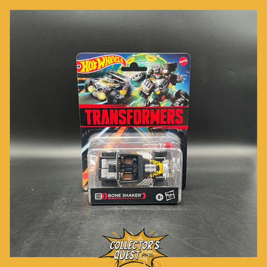 (IN STOCK) Transformers x Hot Wheels Collaboration Decepticon Bone Shaker Action Figure