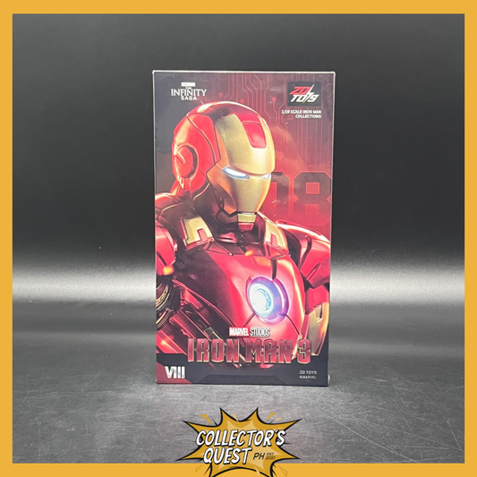 (IN STOCK) ZD Toys Marvel Iron Man Mark 8 1/10 Action Figure