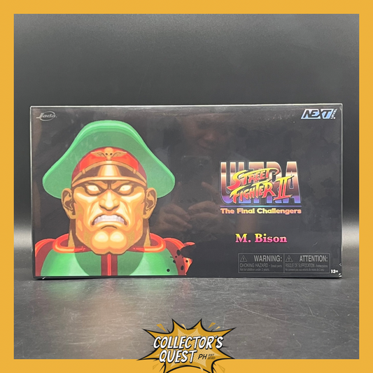 (IN STOCK) JADA Toys Street Fighter M. Bison Next Level SDCC Excl. Action Figure