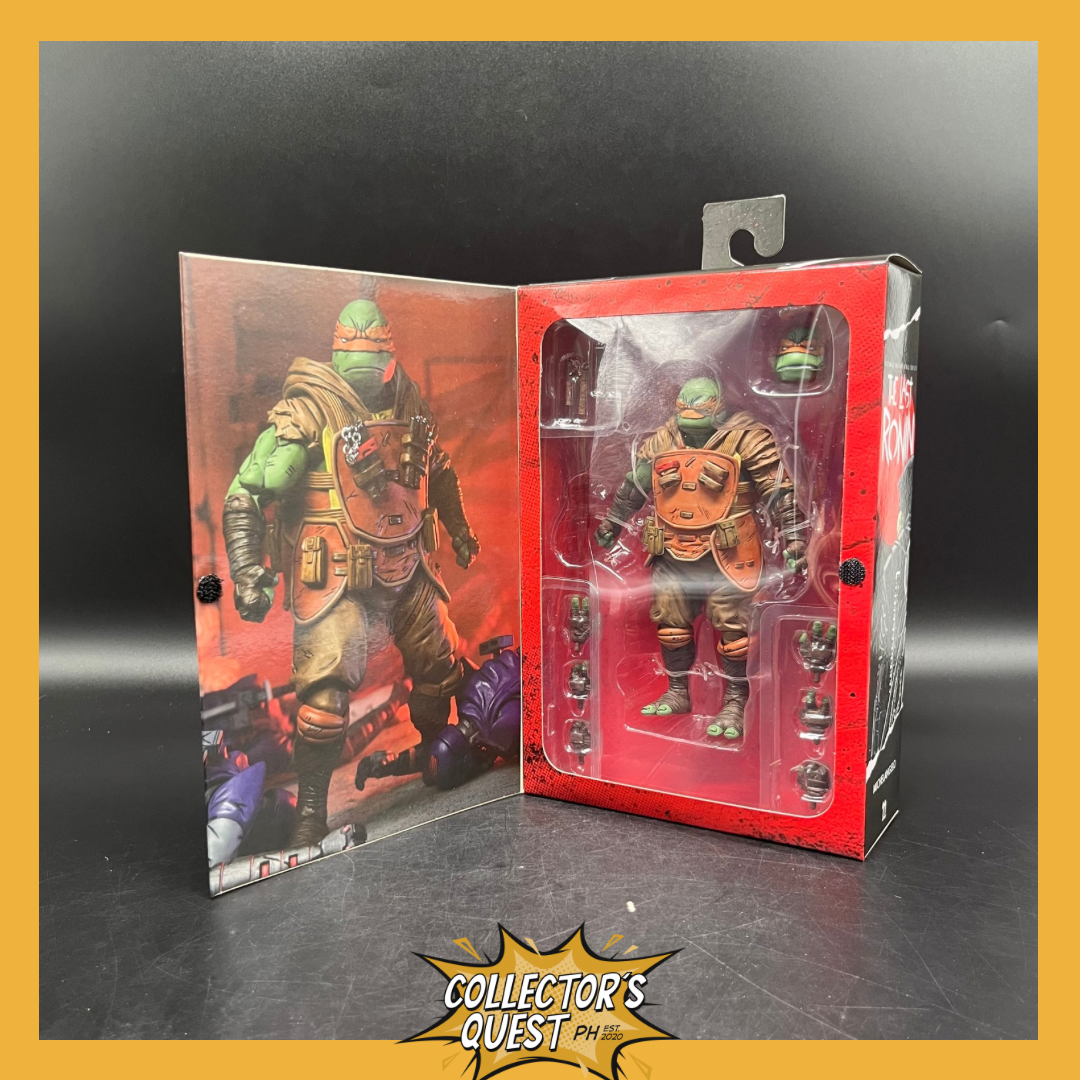 (IN STOCK) Teenage Mutant Ninja Turtles (The Last Ronin) - Ultimate Flashback Michelangelo 7" Scale Action Figure