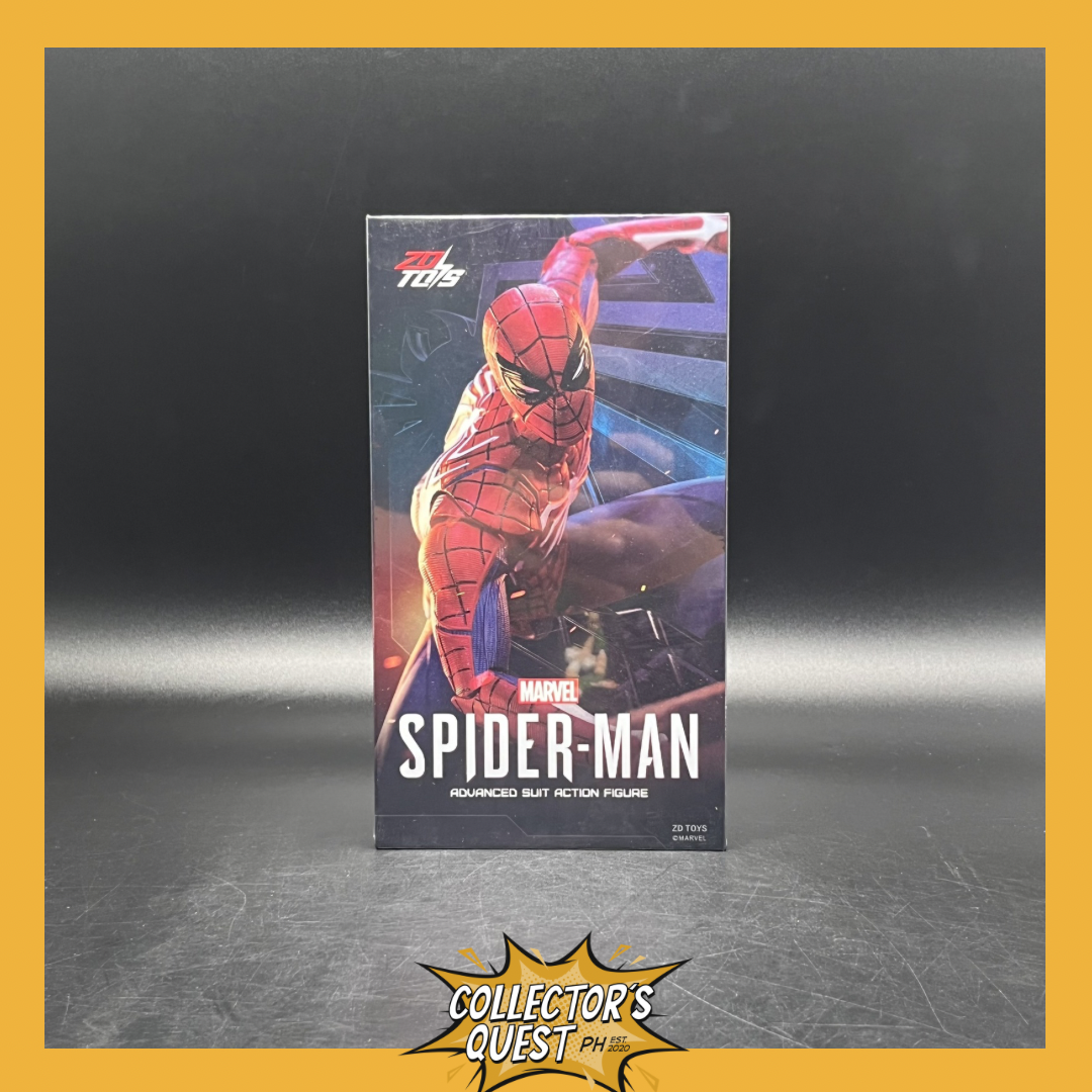 (IN STOCK) ZD Toys Marvel Spiderman Advanced Suit 1/10 Scale Action Figure
