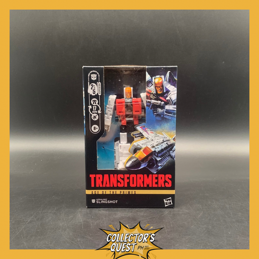 (IN STOCK) Transformers Studio Series Age of the Primes Deluxe Class Slingshot Action Figure