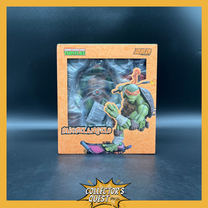 (IN STOCK) LINGJIHUN Ninja Turtles Series Michaelangelo Action Figure