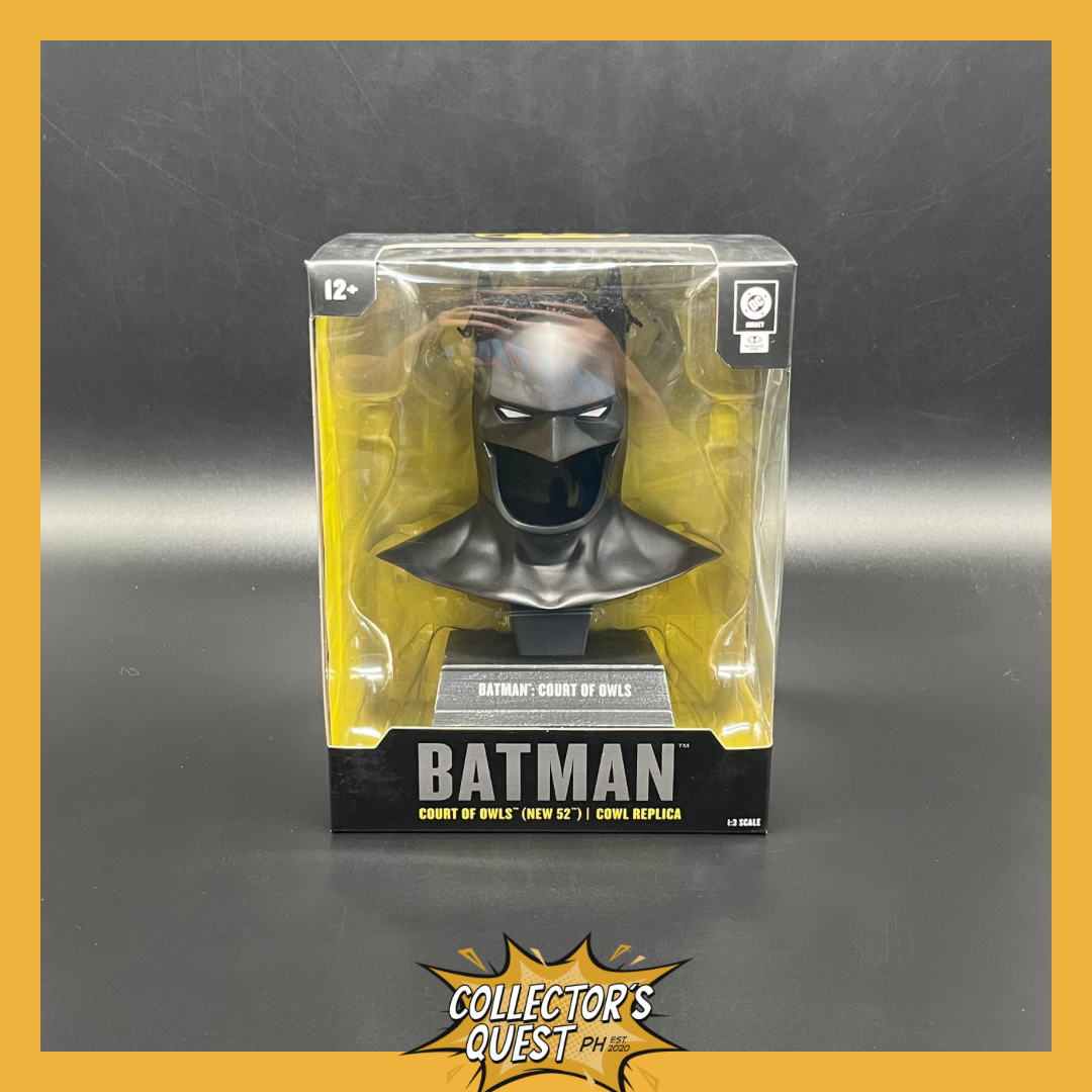(IN STOCK) Mcfarlane DC Direct 1/3  Prop Replica WV5 -  Batman Court of Owls New 52 Cowl