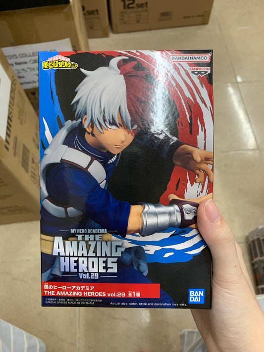 (IN STOCK) Bandai Banpresto My Hero Academia The Amazing Heroes Vol. 29 Shoto Todoroki Figure