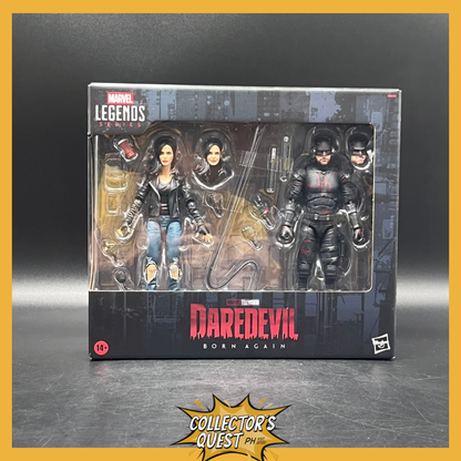 (IN STOCK) Marvel Legends Series Daredevil: Born Again Daredevil & Jessica Jones Action Figure 2-Pack