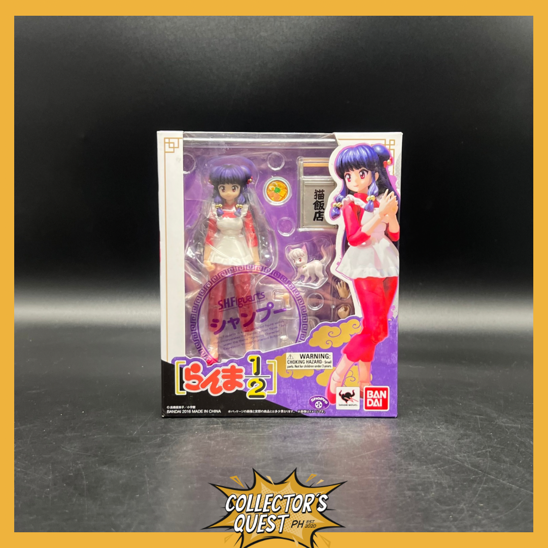 (IN STOCK) Bandai S.H.Figuarts Ranma Saotome (Girl Type) Action Figure 2016 Edition