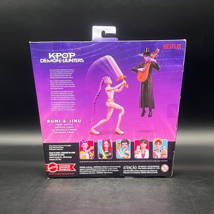 (IN STOCK) Mattel KPOP Demon Hunters Rumi & Jinu Final Battle 2-pack Action Figure Set