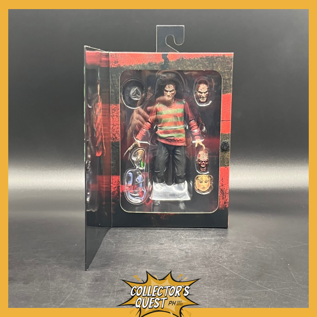 (IN STOCK) NECA Nightmare on Elm St 30th Anniversary 7in Ultimate Freddy Action Figure