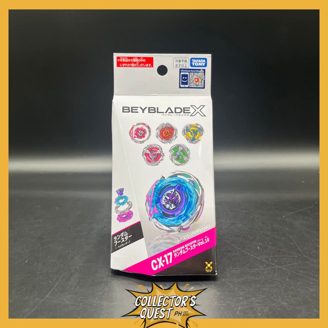 (IN STOCK) Beyblade X CX-17 Random Booster Vol. 10