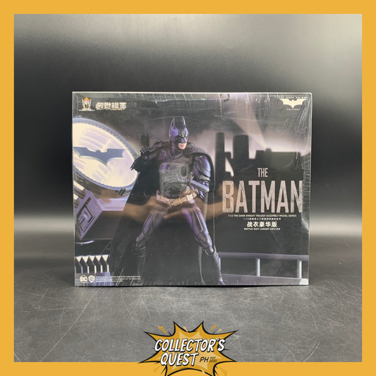 (IN STOCK) The Batman 1:12 The Dark Knight Trilogy Assembly Model Series Battle Suit Luxury Edition