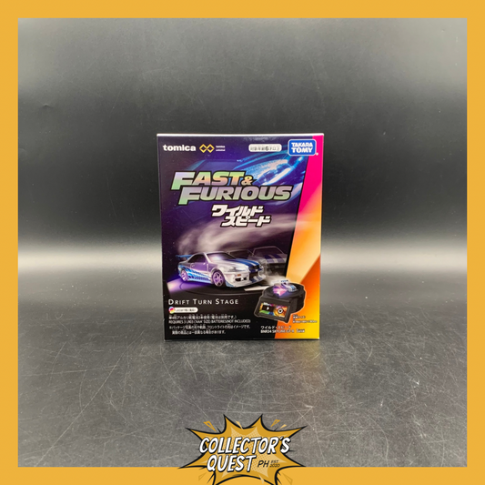 (IN STOCK) Takara Tomy Tomica Premium Fast & Furious Nissan Skyline Drift Turn Stage