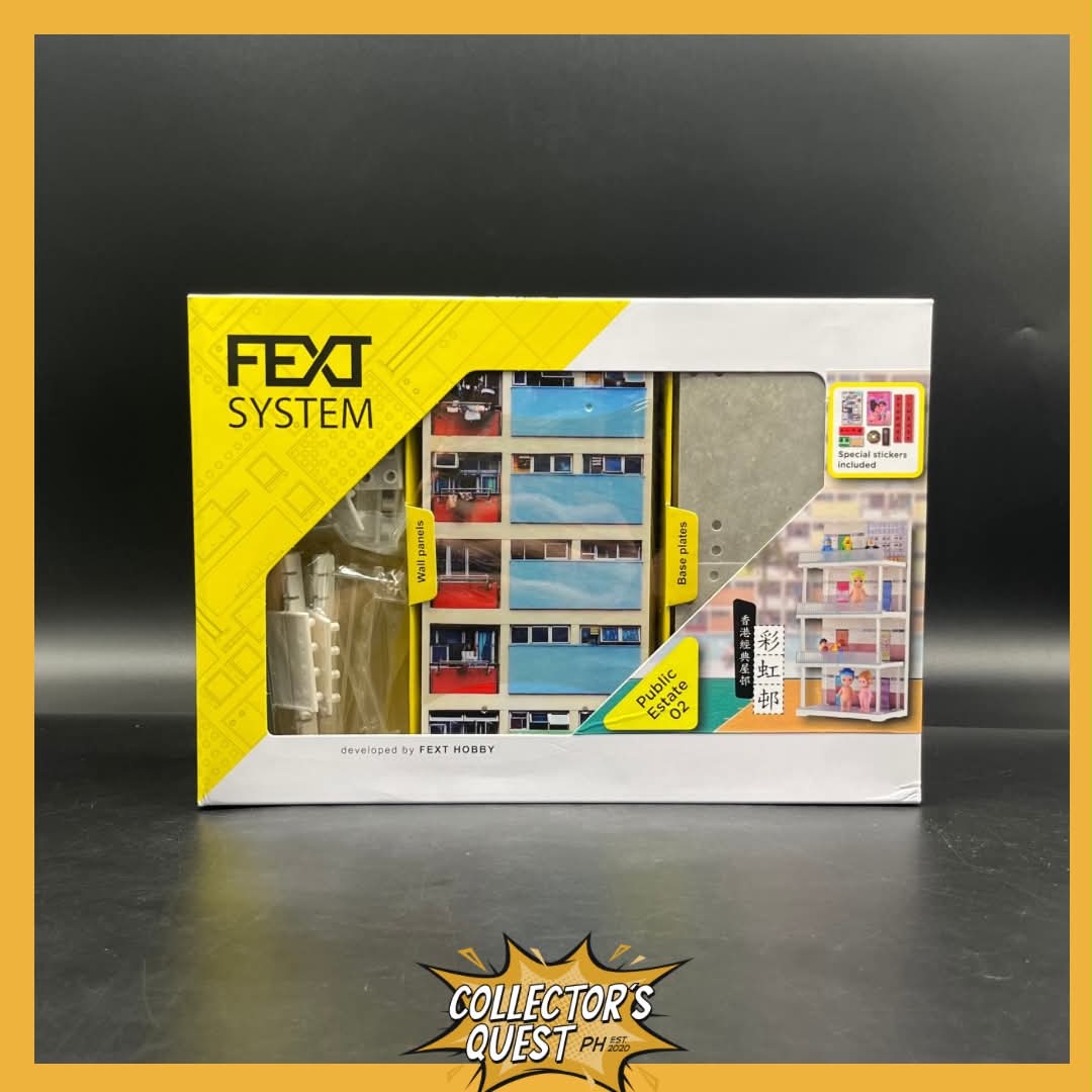 (IN STOCK) FEXT System Public Estate 02 Modular Diorama Model Kit