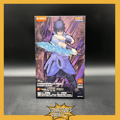 (IN STOCK) 75614 Blokees Naruto Shippuden Champion Class 04 Sasuke Uchiha Model Kit